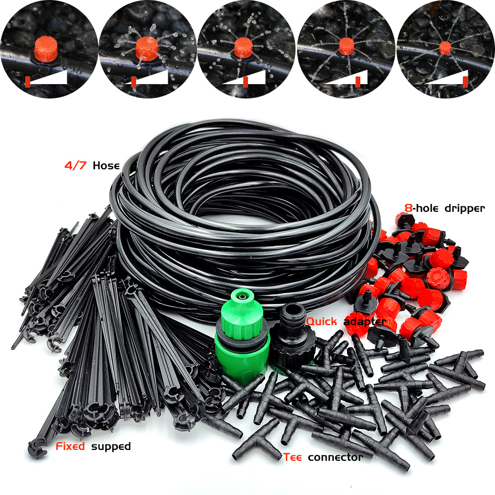 Smart Garden Sprinkler System - Greenhouse 15M-30M DIY Drip Irrigation System