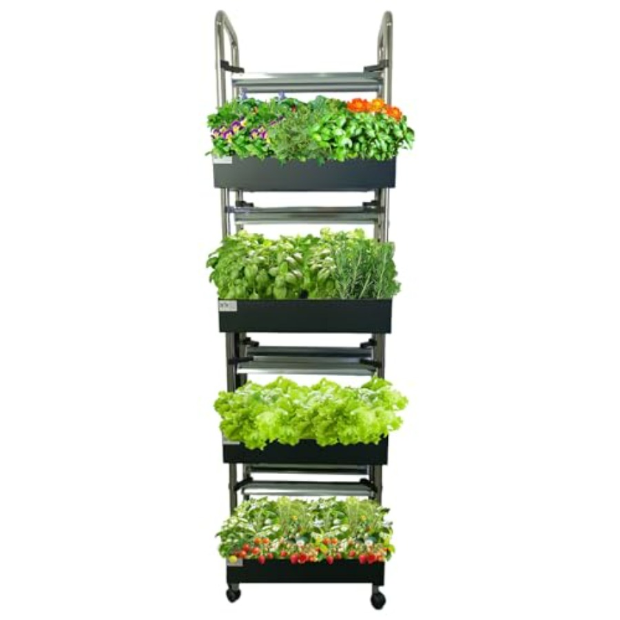 Smart Garden System - Indoor hydroponics growing system: vertical garden