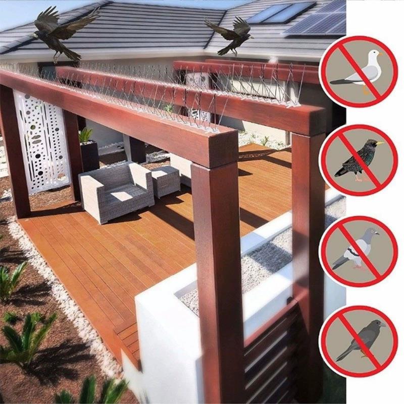 Stainless Steel Pigeon Spikes  - đánh giá và giá Smart Garden Fence
