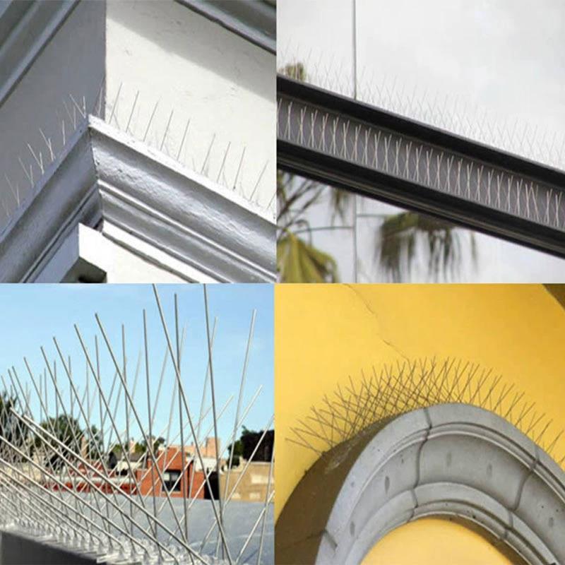Stainless Steel Pigeon Spikes  - đánh giá và giá Smart Garden Fence