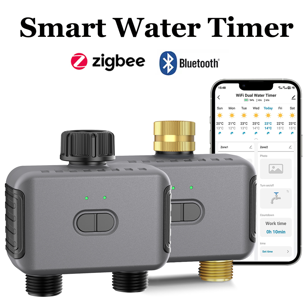 Tuya Smart Water Timer Zigbee/ - đánh giá và giá Smart Garden Sprinkler System