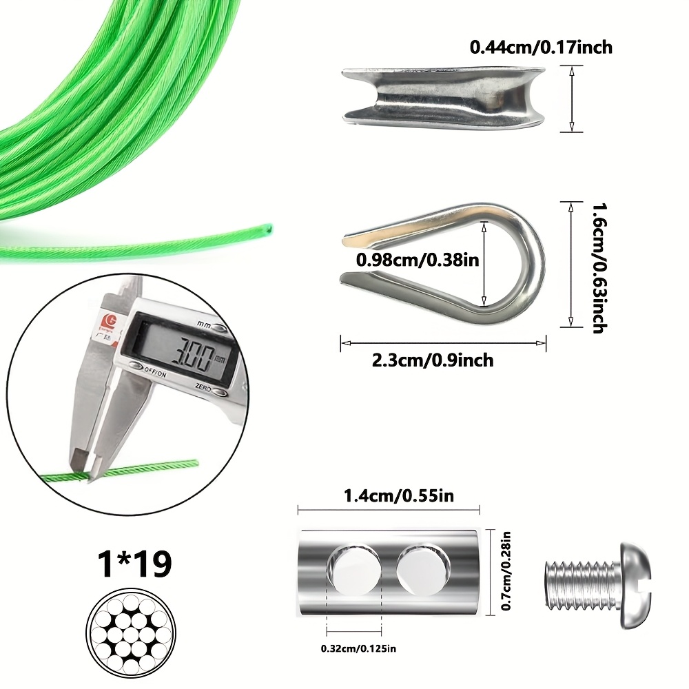 1/8 Inch (3mm Diameter) Green  - đánh giá và giá Smart Garden Fence