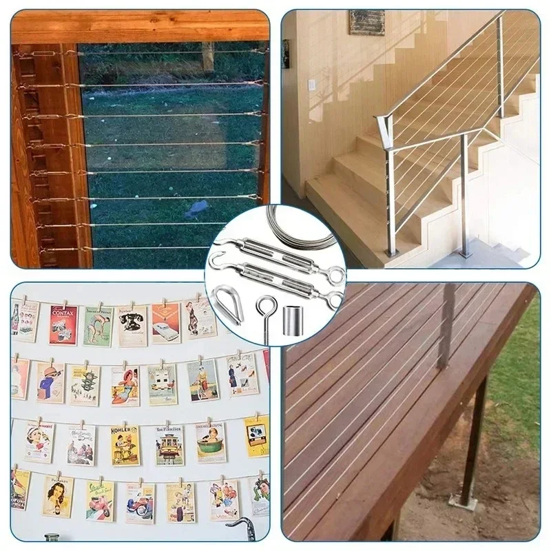 15/30/50m Stainless Steel Cabl - đánh giá và giá Smart Garden Fence
