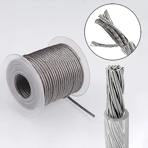 15/30/50m Stainless Steel Cabl - đánh giá và giá Smart Garden Fence