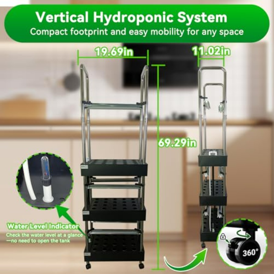 Indoor hydroponics growing sys - đánh giá và giá Smart Garden System