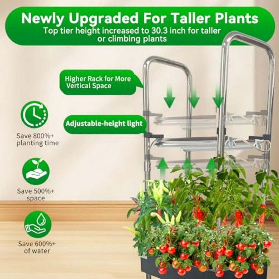 Indoor hydroponics growing sys - đánh giá và giá Smart Garden System