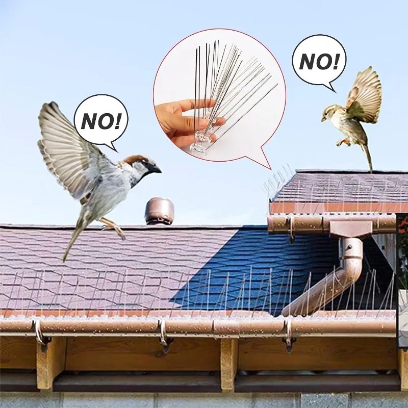 10/1x Pigeon Spikes Deterrent  - đánh giá và giá Smart Garden Fence