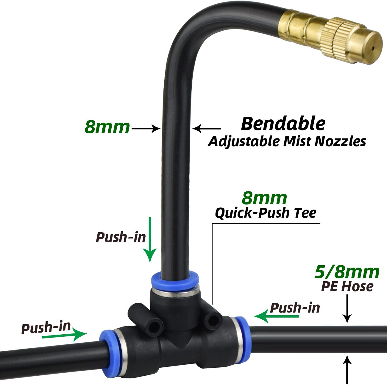 KESLA 5-30M Patio Garden 5/8mm - đánh giá và giá Smart Garden Sprinkler System