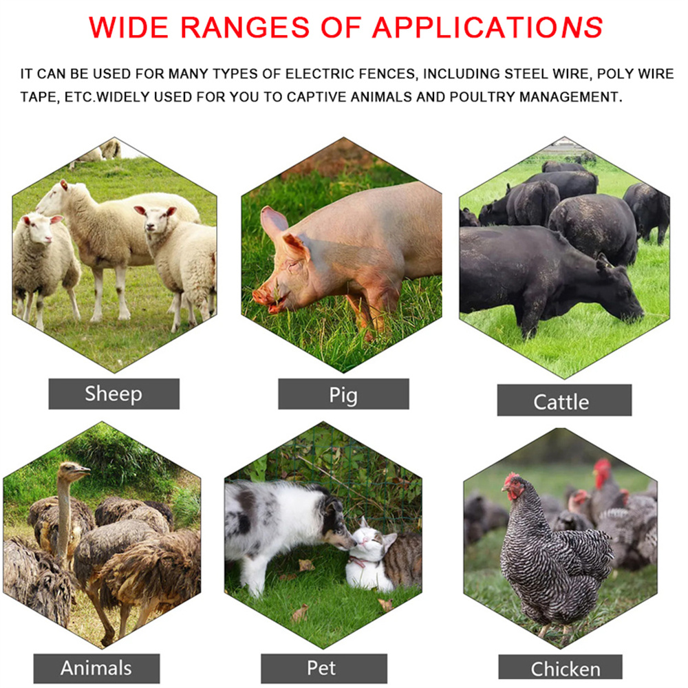 2000V-8000V Electric Fence Tes - đánh giá và giá Smart Garden Fence