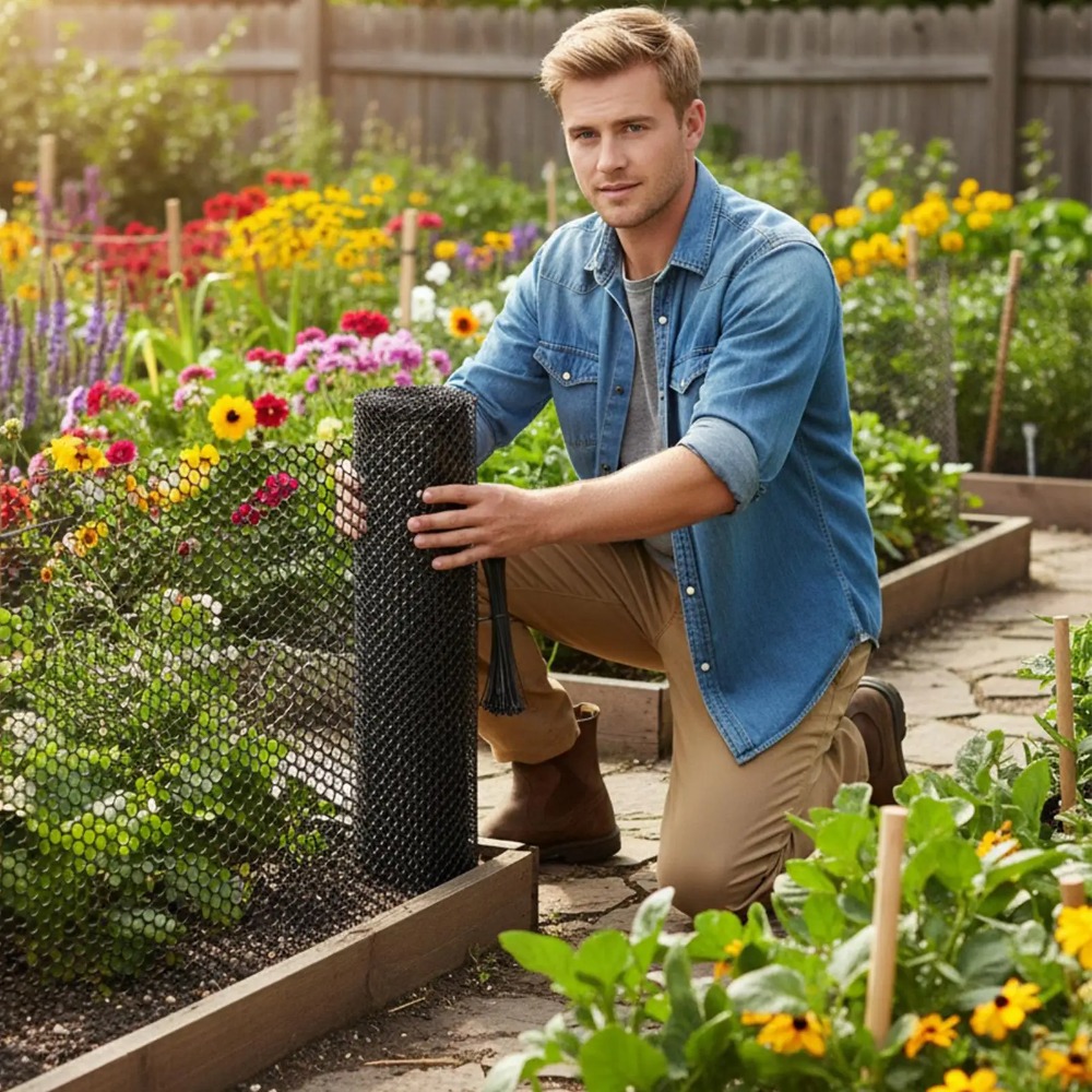 Plastic Garden Protective Net, - đánh giá và giá Smart Garden Fence