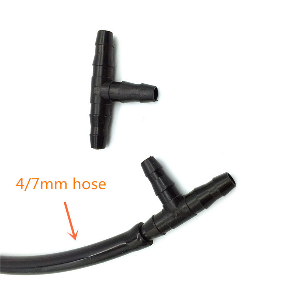 50 Pcs Black 1/4 Inch Barbed T - đánh giá và giá Smart Garden Sprinkler System