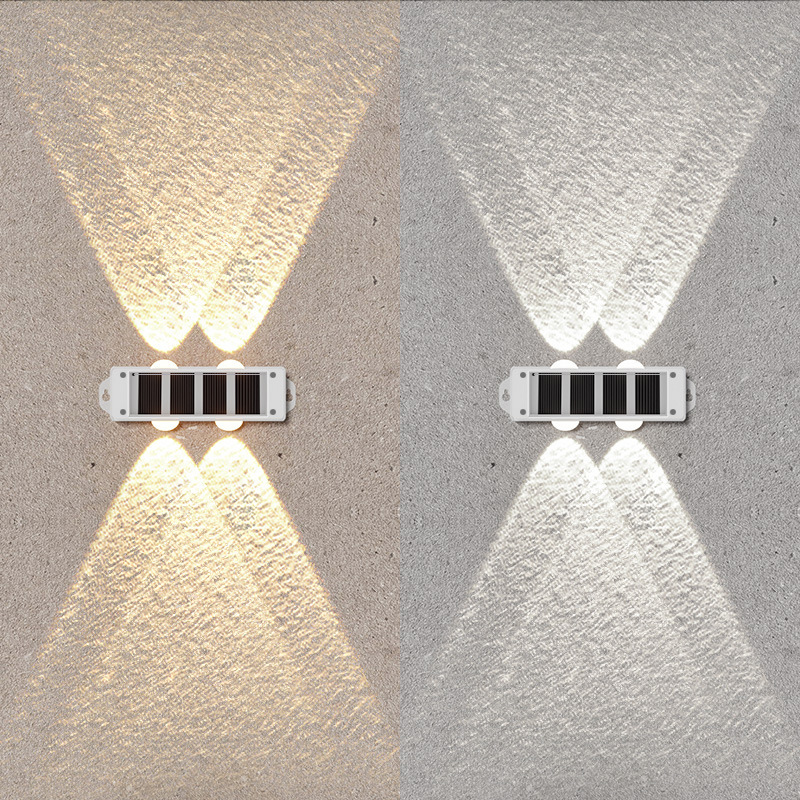 Pop 4Pcs Solar Wall Lights Wit - đánh giá và giá Smart Garden Fence